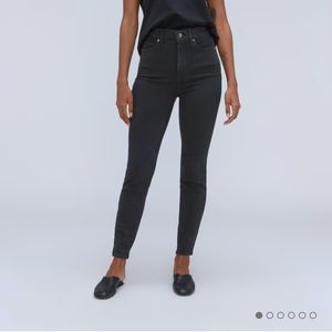 Everlane Way High Rise Skinny Jeans Ash Wash